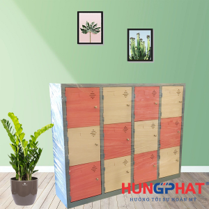Tủ sắt mầm non 12 ngăn