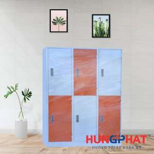 Tủ sắt mầm non 6 ngăn